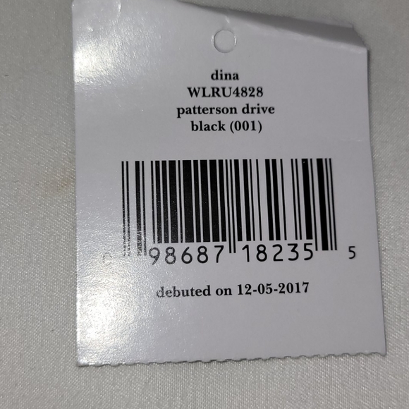 Kate Spade Dina Patterson Drive Black Wallet - Picture 3 of 7